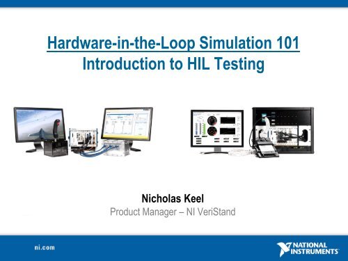 Hardware-in-the-Loop Simulation 101 Introduction to HIL ... - ASAM