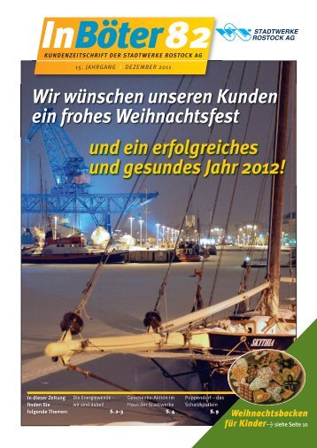 Wir wünschen unseren Kunden ein frohes ... - Stadtwerke Rostock AG