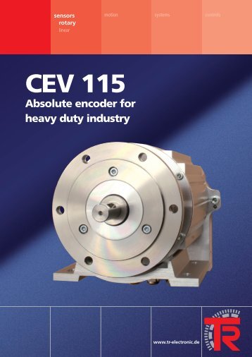 CEV115 englisch.indd - TR Electronic
