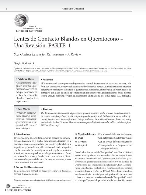 Donwload PDF - Revista Panamericana de Lentes de Contacto