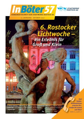 6. Rostocker Lichtwoche – ein Erlebnis für Groß und Klein