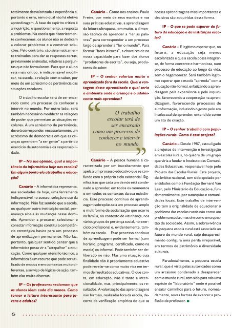 Revista IP nÂº35 - Educar com ... - Escola Interativa