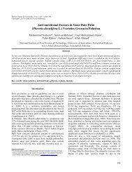 Anti-nutritional Factors In Some Date Palm - Internet Journal of Food ...