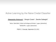 Active Learning by the Naive Credal Classifier