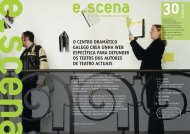 Descarga o boletÃ­n - Centro DramÃ¡tico Galego