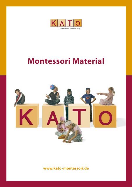 KATO – Ihr Anbieter für Montessori-Material