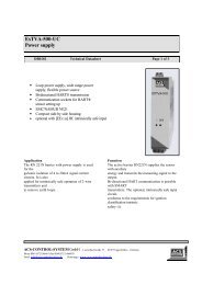 DB ExTVA-500_englisch - ACS-CONTROL-SYSTEM GmbH