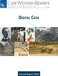 Digital Case - Kelvin Smith Library - Case Western Reserve University