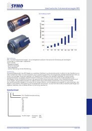 Mechanische Volumenstromregler RPK - SYMO