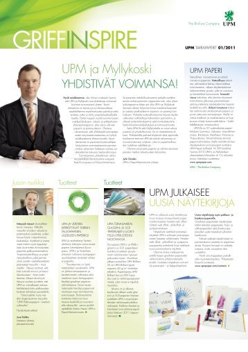 UPM ja Myllykoski - UPM Paper