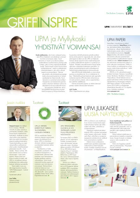 UPM ja Myllykoski - UPM Paper