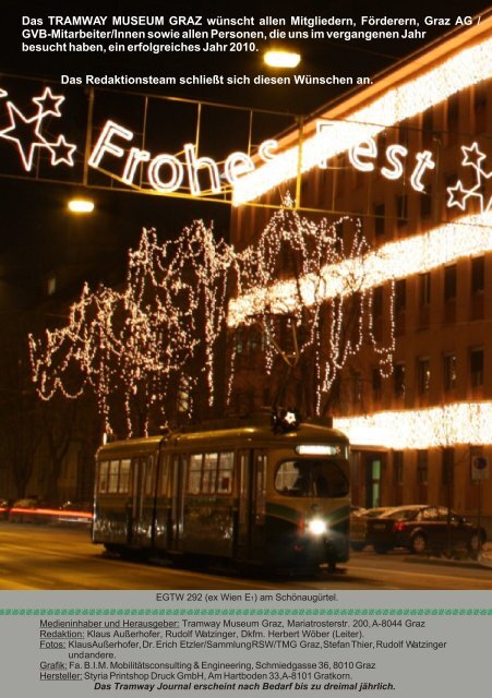 Die 1. Grazer Variobahn - Tramway Museum Graz