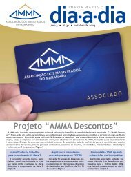 AMMA Descontos - AssociaÃ§Ã£o dos Magistrados do MaranhÃ£o