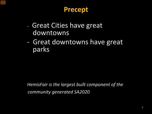 Pre-Submittal PowerPoint Presentation - The City of San Antonio