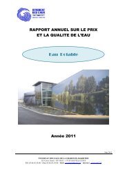 Eau Potable - Syndicat des Eaux de la Charente Maritime