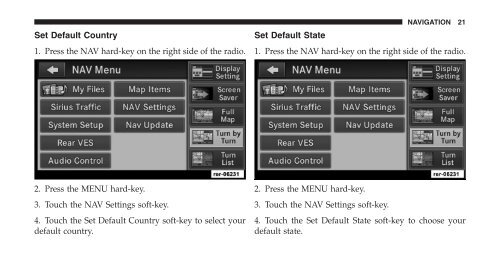 2011 - Radio Bool RER Owner's Manual - Jeep