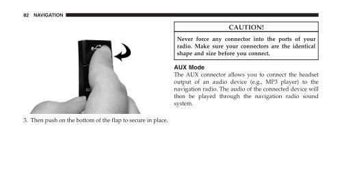 2011 - Radio Bool RER Owner's Manual - Jeep