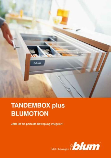 TANDEMBOX plus BLUMOTION - Lignoshop