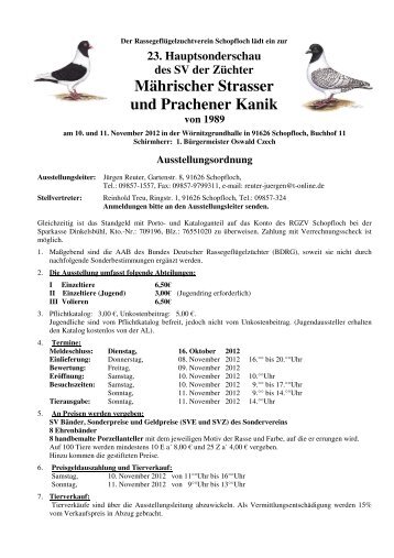 Mährischer Strasser und Prachener Kanik - bdrg-mittelfranken.de