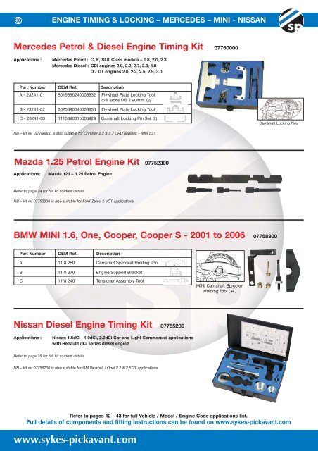 SP Eng Tools Cat Pages 1-24 - Sykes-Pickavant