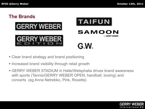 RFID @Gerry Weber - nordicrfidcenter.dk