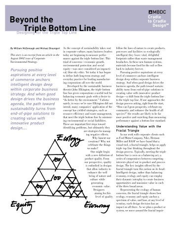 triple bottom line theory triple bottom line theory
