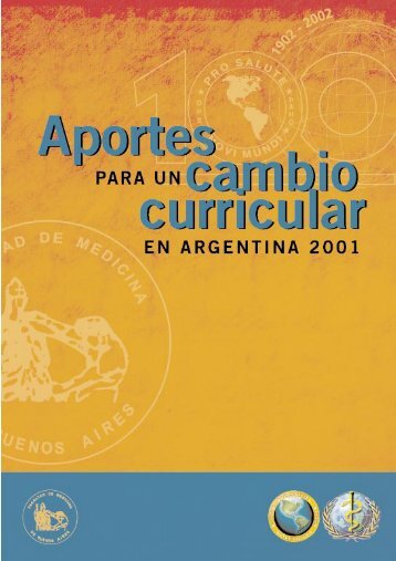 Aportes para un Cambio Curricular en Argentina 2001 - FMV