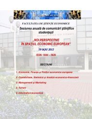 Sesiunea anualÄ de comunicÄri ÅtiinÅifice studenÅeÅti âNOI ...