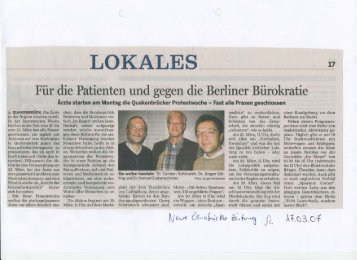 LOKALES - bei ArztWiki.de!