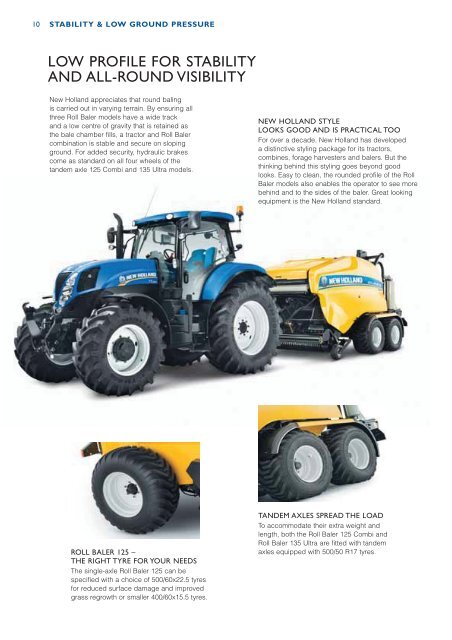 NEW HOLLAND ROLL BALER