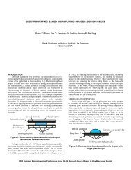 Electrowetting-Based Microfluidic Devices: Design Issues