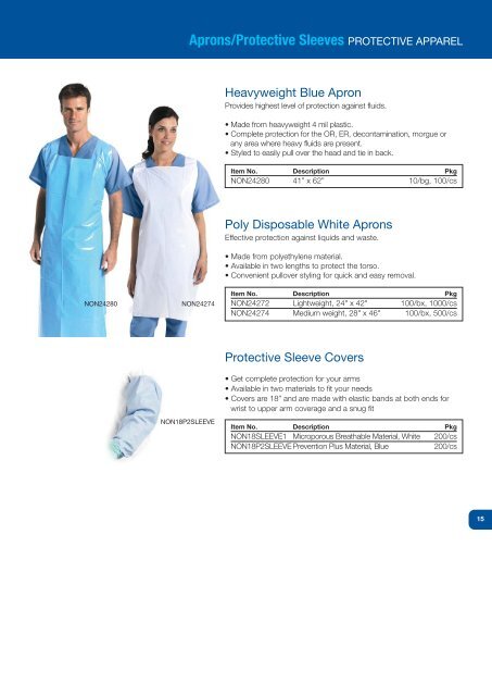 Disposable Protective Apparel - Medline