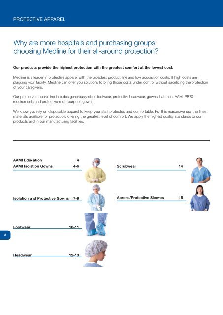 Disposable Protective Apparel - Medline