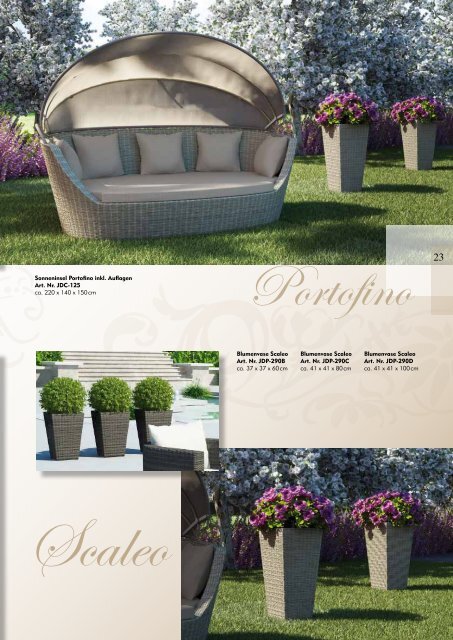 polyrattan-KolleKtion 2011/2012