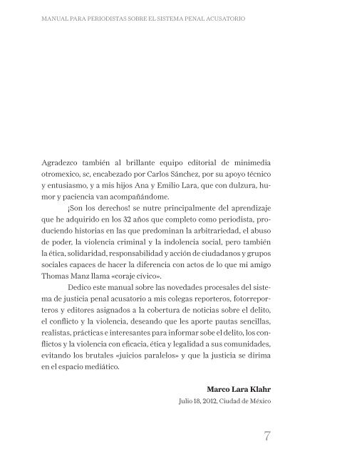 Manual del periodista-Marco Lara Klahr