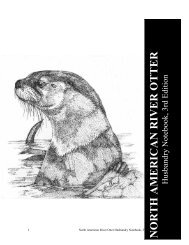 North American River Otter Husbandry Notebook, 3rd Edition