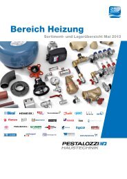 Bereich Heizung - Pestalozzi Haustechnik