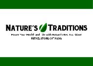 Nature’s Traditions Retail Catalog