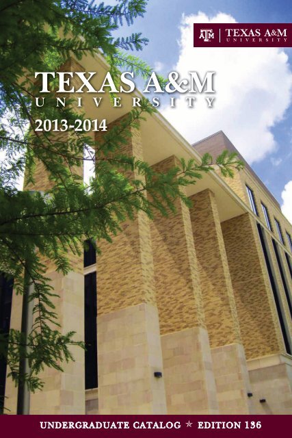 2013-2014 Undergraduate Catalog (Edition 136) Downloadable PDF