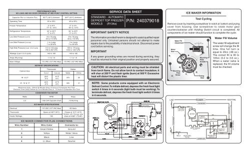 Wiring Diagram - Appliance 911 Sea Breeze