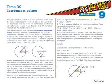 Tema 30 Coordenadas polares