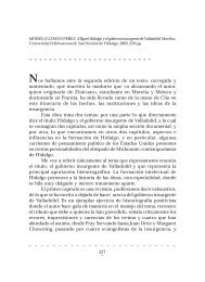 Miguel Hidalgo y el gobierno insurgente de Valladolid - Tzintzun
