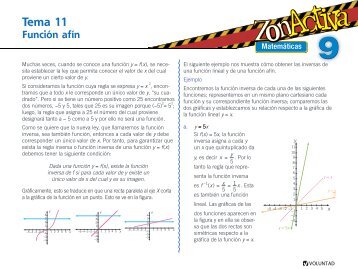 Tema 11 FunciÃ³n afÃ­n