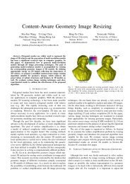 Content-Aware Geometry Image Resizing - Computer Graphics ...