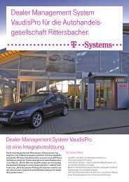 Referenz VaudisPro Rittersbacher - T - Systems International Gmbh