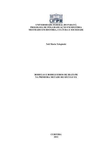 R - D - TELEGINSKI, NELI MARIA.pdf - Setor de CiÃªncias Humanas ...