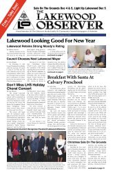Chas Geiger Resigned To His Retirement - The Lakewood Observer