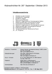Ausgabe 207 der Klubnachrichten (PDF 840 kb). - SAC Sektion ...