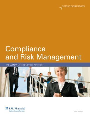 Compliance and Risk Management - LPL Financial
