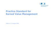 Practice Standard for Earned Value Management - PMI-NIC